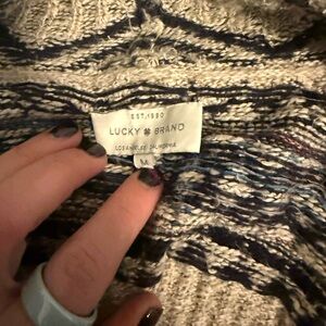Lucky Brand Multicolor Knit Top